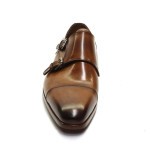 Geklede herenschoen cognac leder 4453 Greve